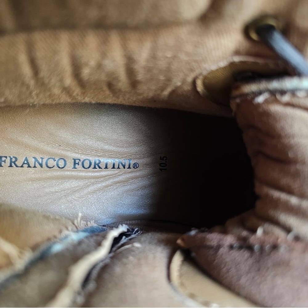 Franco Fortini Brown Leather Chukka Boots - Picture 9 of 9